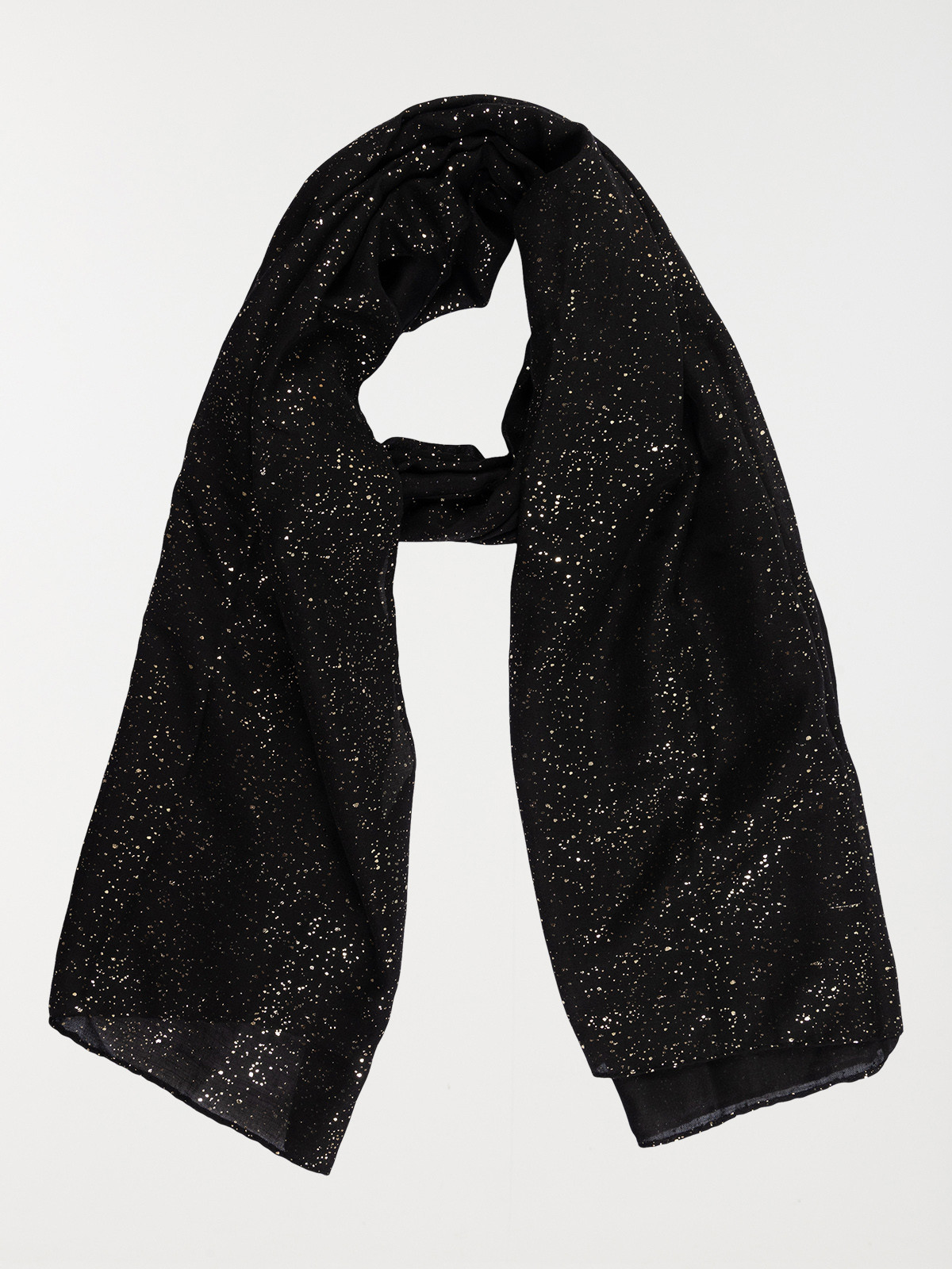 F FOULARD FOUPAILLETTE noir TU 