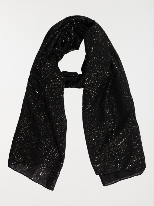 F FOULARD FOUPAILLETTE noir TU 