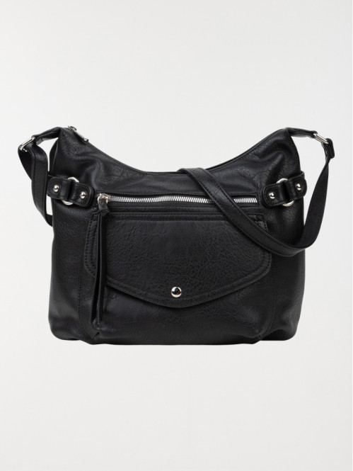 Sac à main bandoulière multipoches femme
