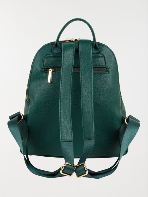 Sac à dos zip doré femme