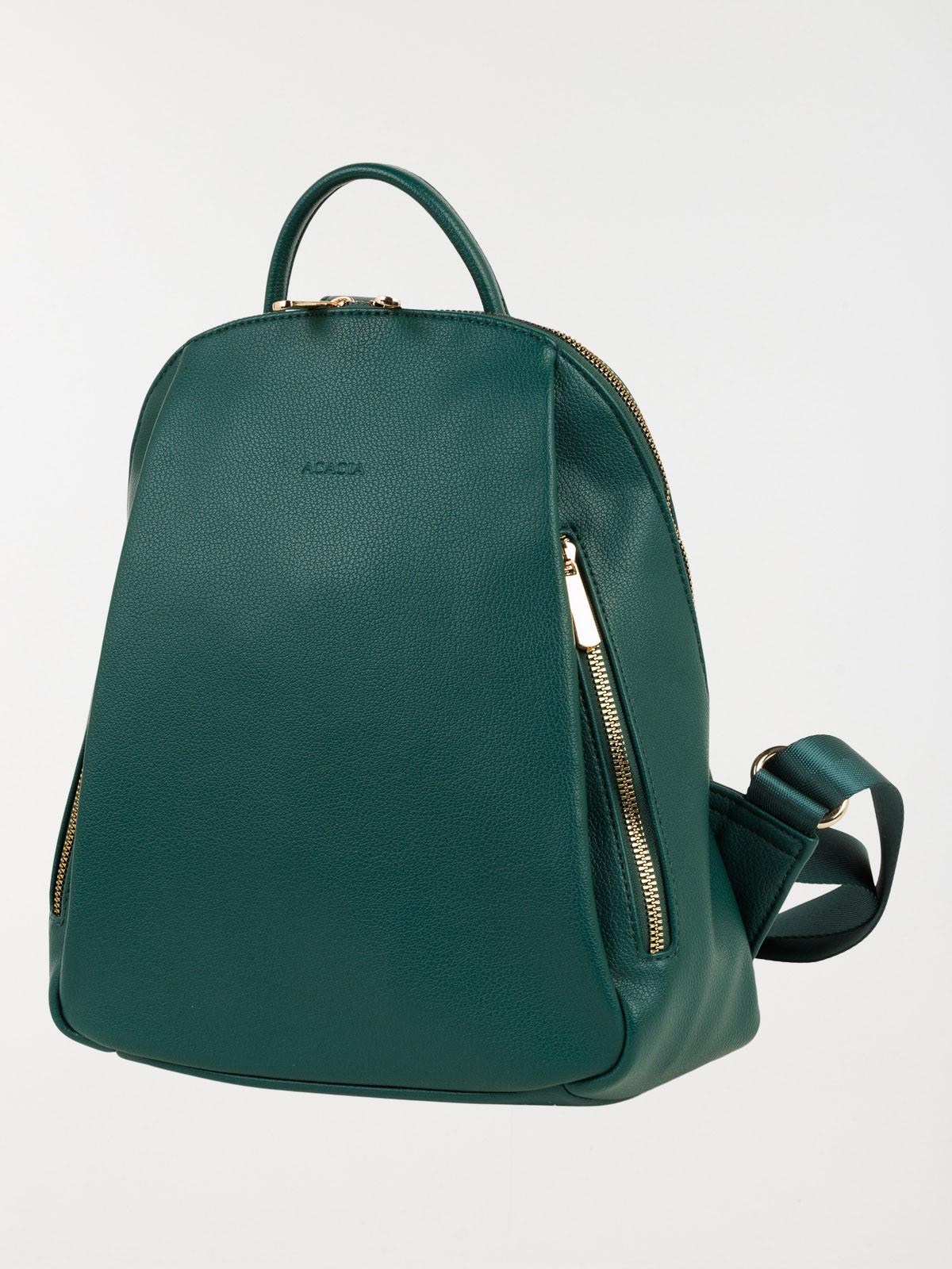 Sac à dos zip doré femme