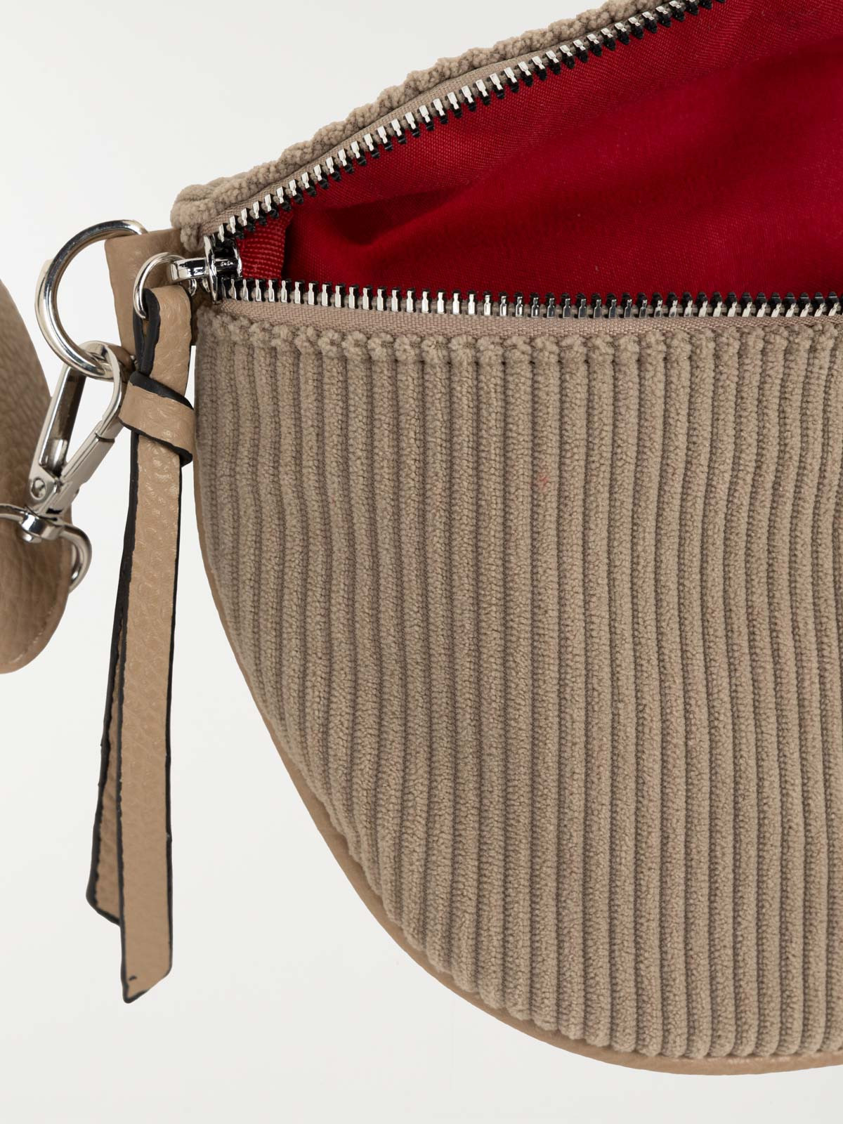 Sac banane velours femme 