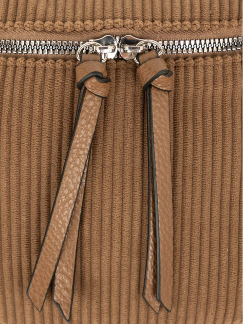 Sac banane velours femme