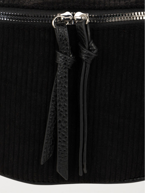 Sac banane velours femme