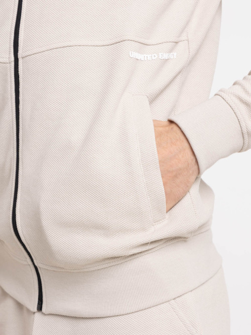 Sweat à capuche zippé homme