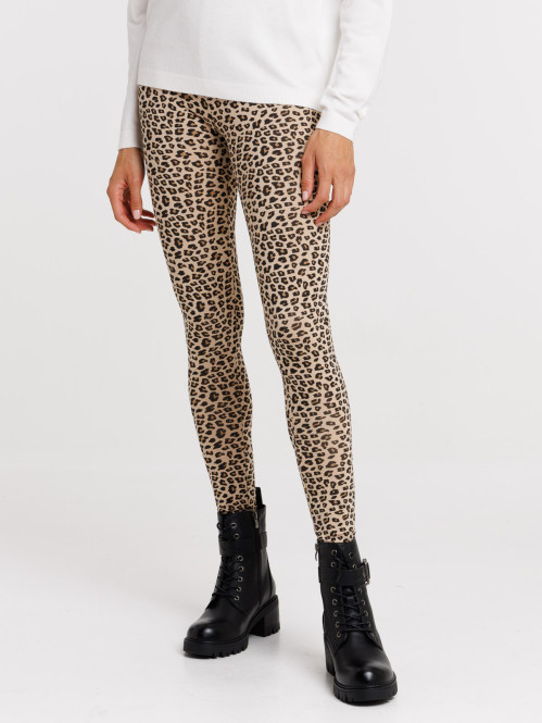 Legging léopard femme