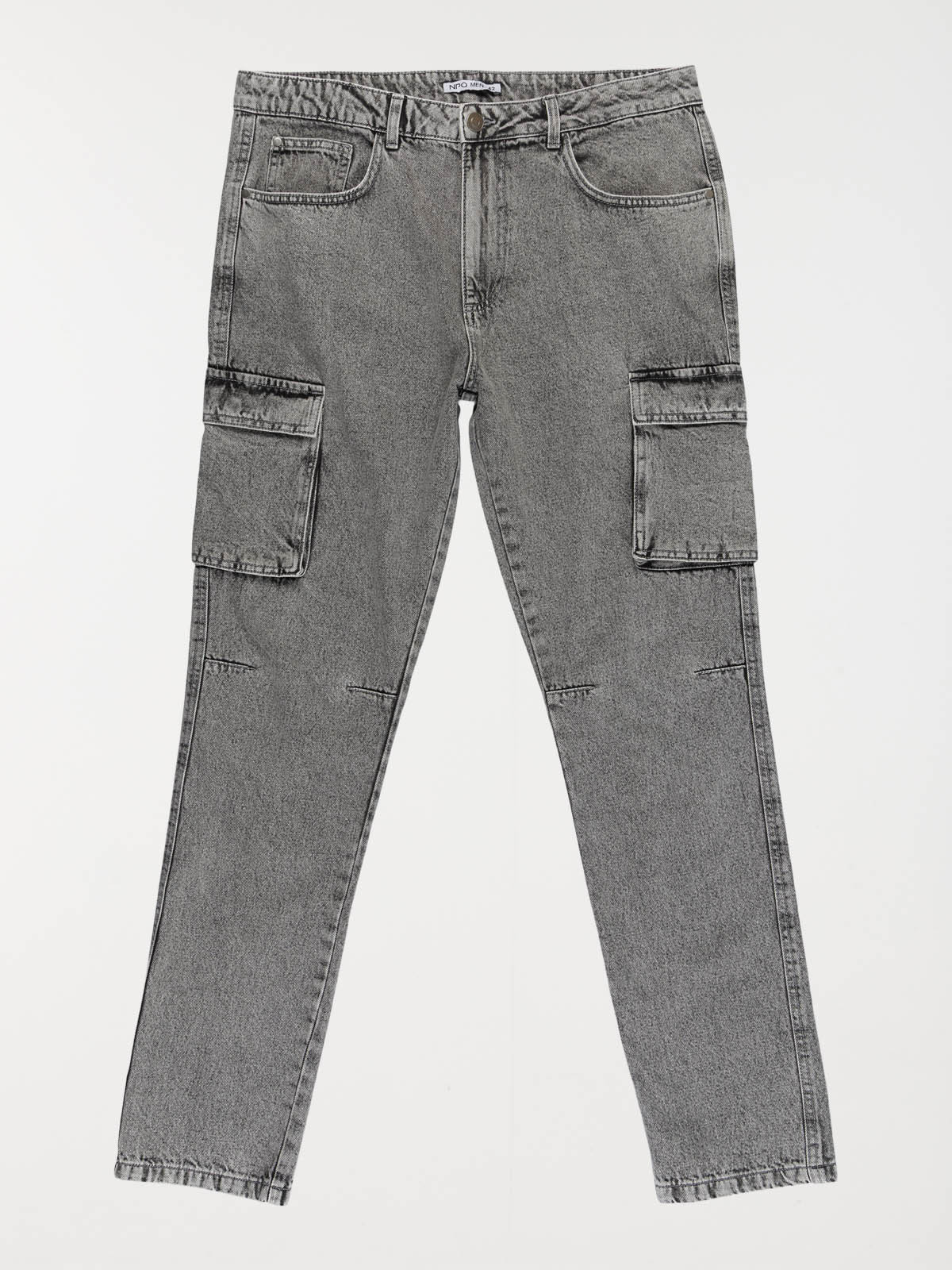Jean straight gris homme