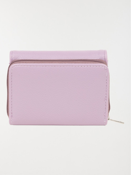 Portefeuille uni femme