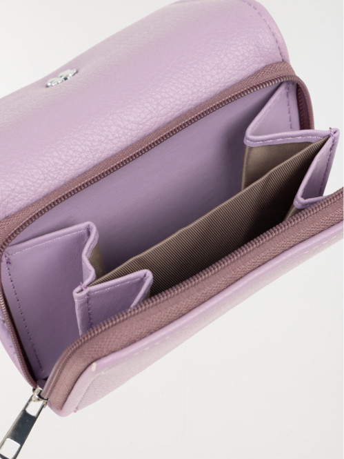 Portefeuille uni femme