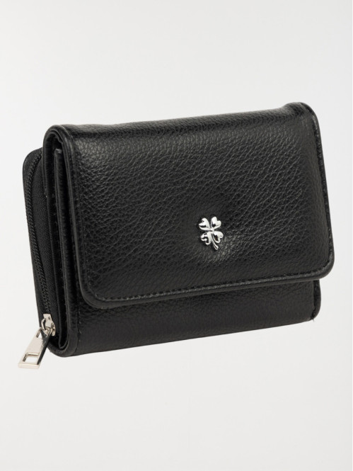 Portefeuille uni femme