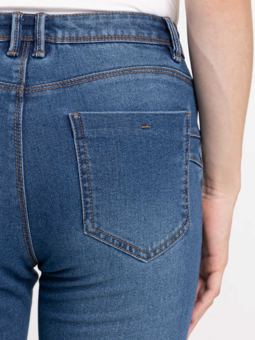 Jean push up skinny femme