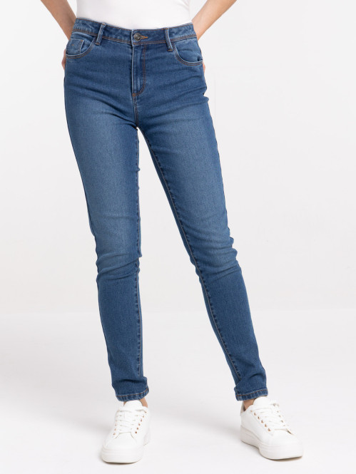 Jean push up skinny femme