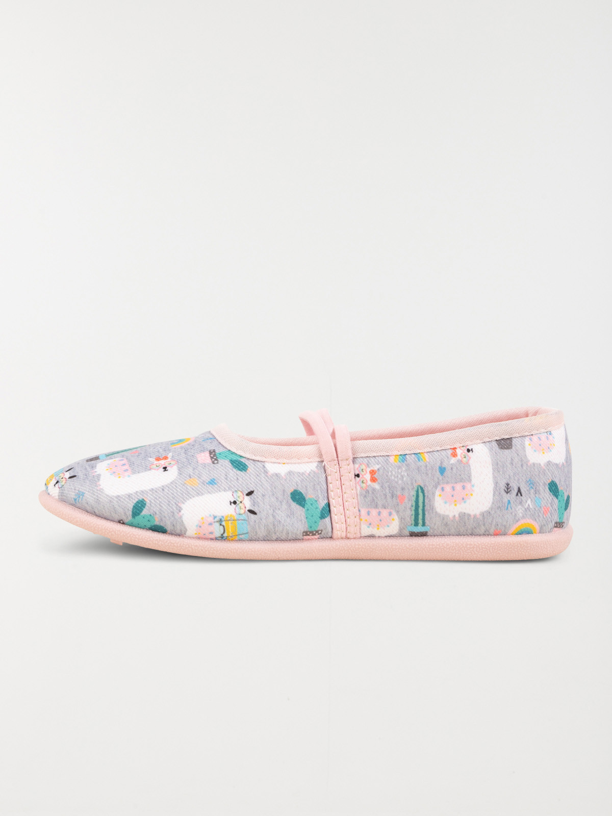 Chaussons ballerine lama fille (31-35) Chaussons ballerine lama fille (31-35)