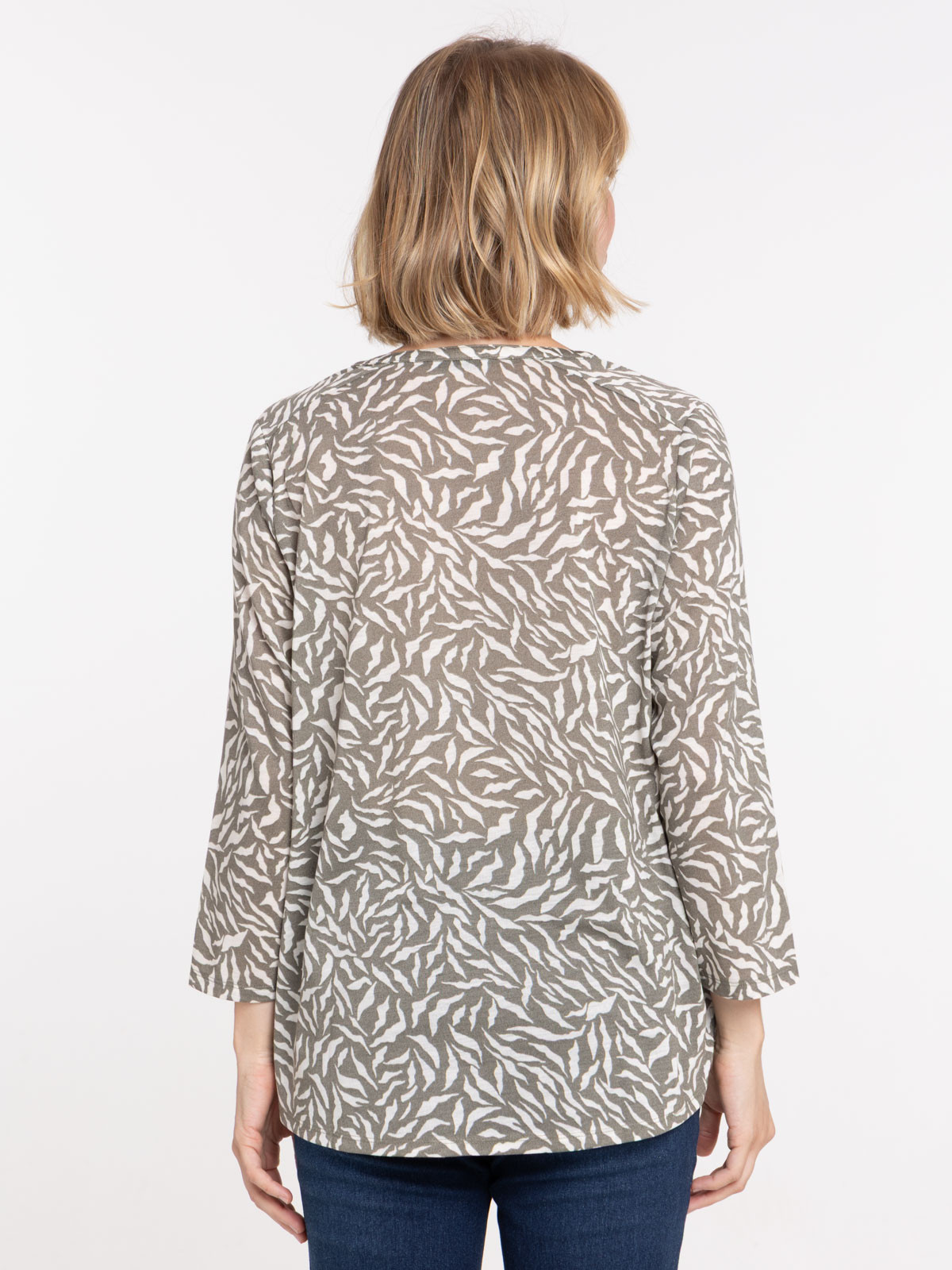 T-shirt manches 3/4 tilleul femme T-shirt manches 3/4 tilleul femme