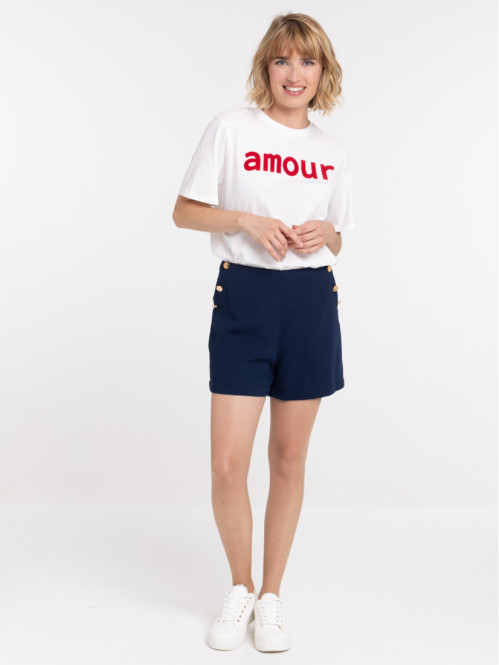T-shirt amour femme