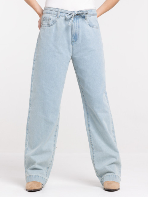 Jean large femme