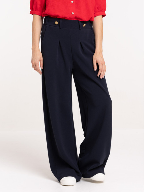 Pantalon large femme