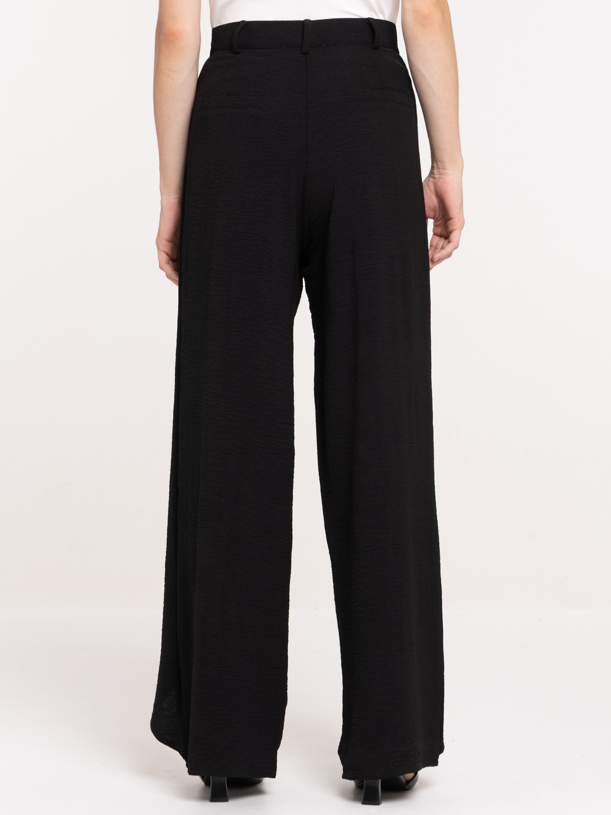 Pantalon large noir femme Pantalon large noir femme