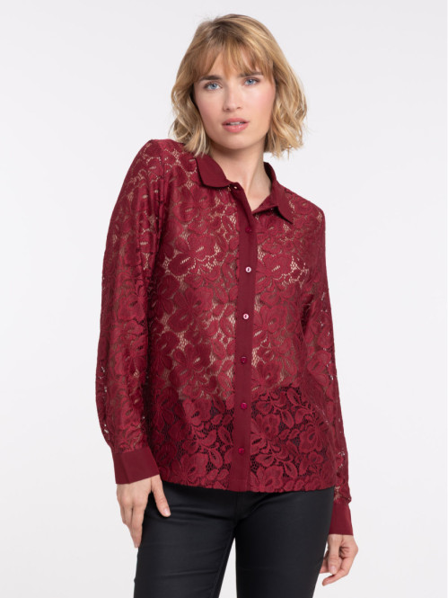 Chemise manches longues...