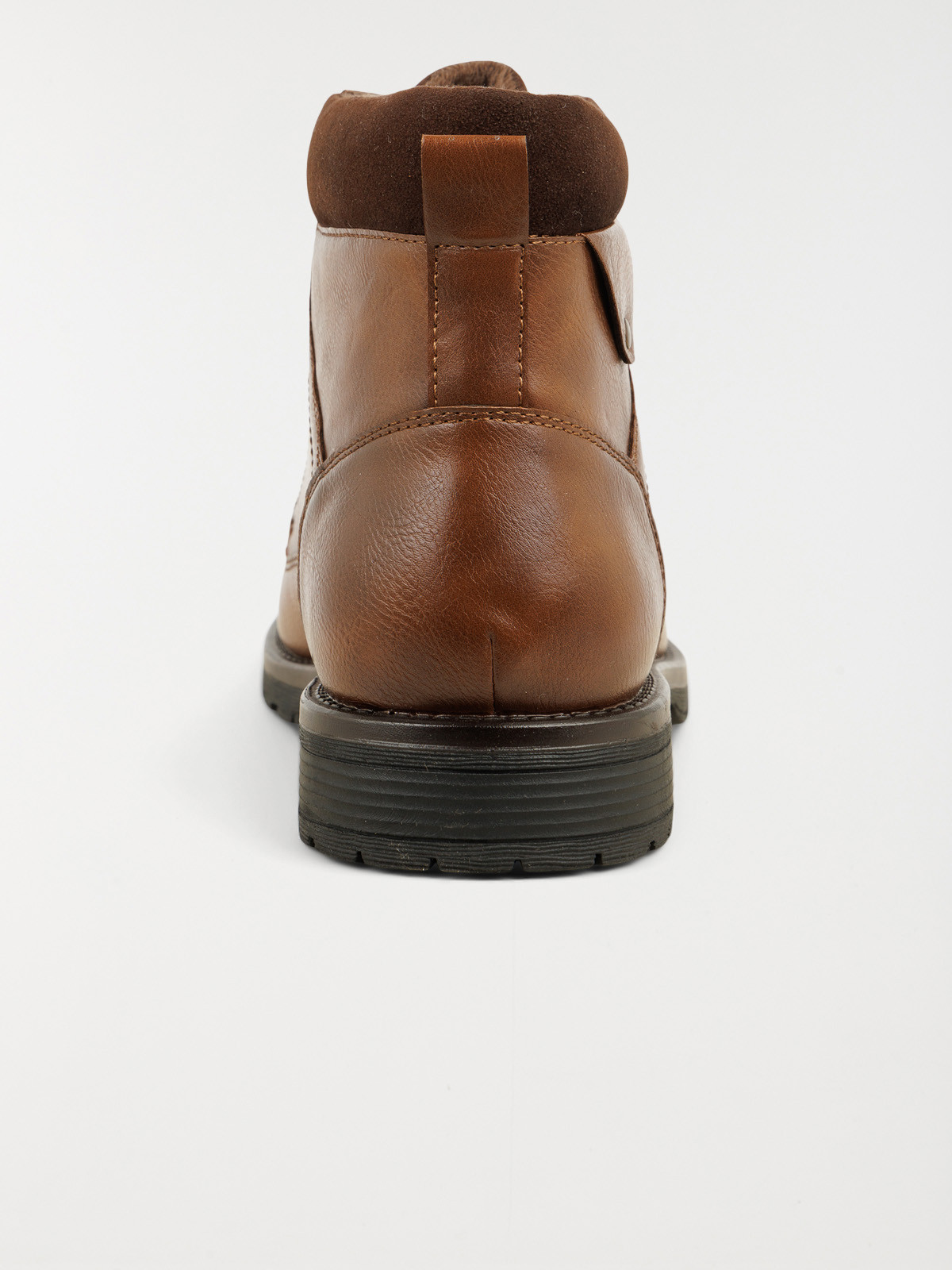 Bottines à lacets tan homme (40-46)