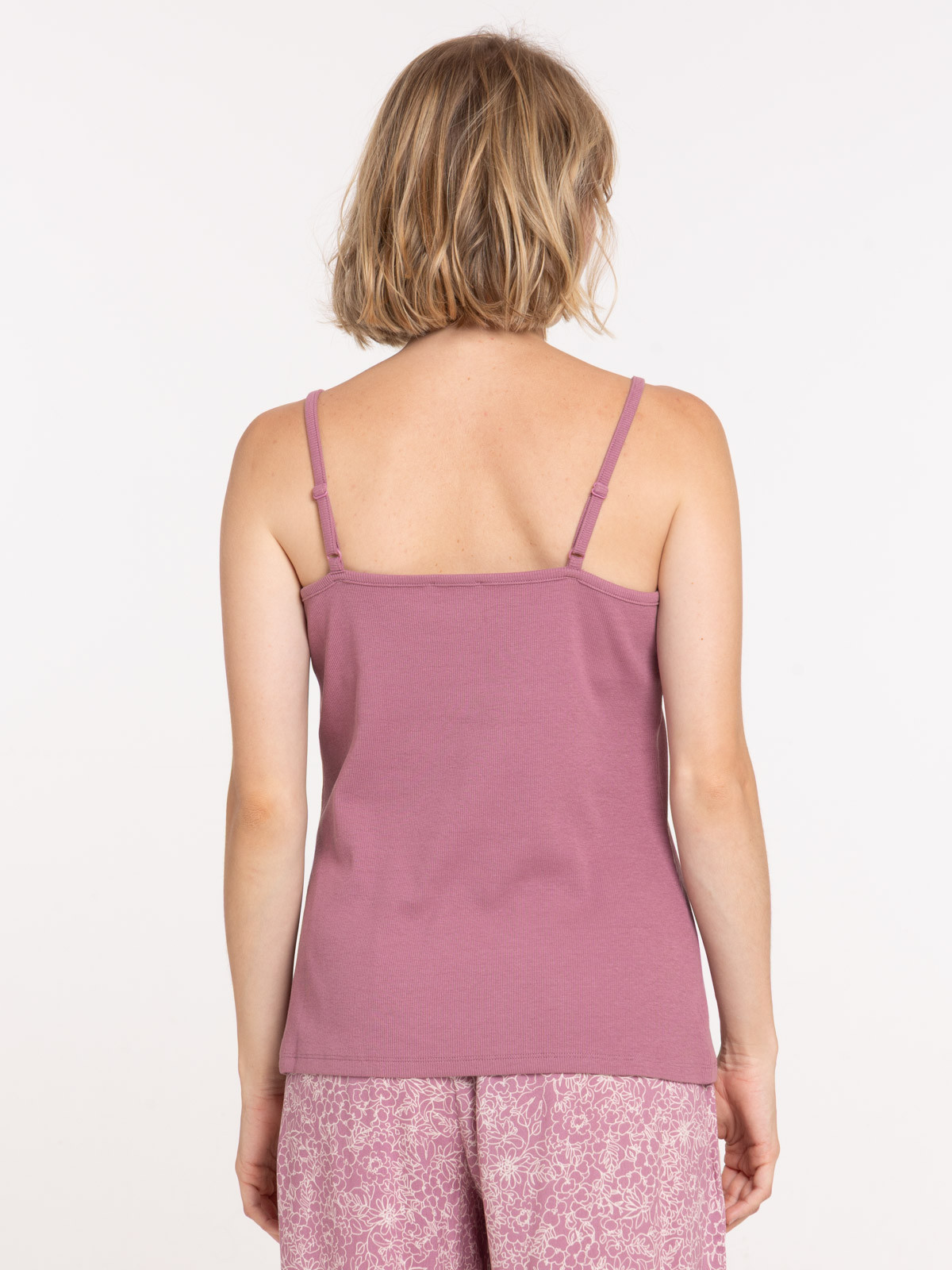 Haut de pyjama violine femme Haut de pyjama violine femme