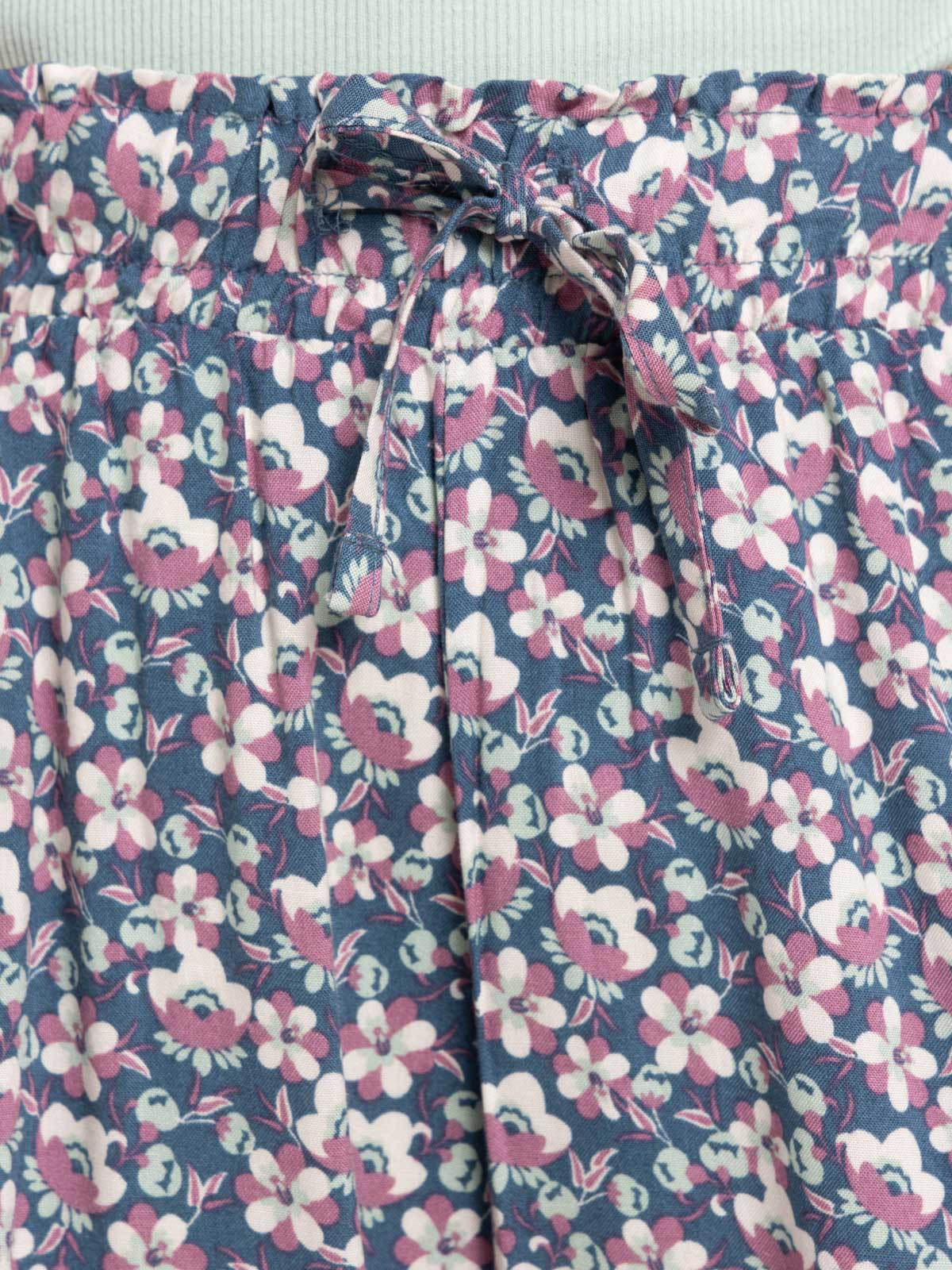 Bas de pyjama pantalon fleuri femme Bas de pyjama pantalon fleuri femme