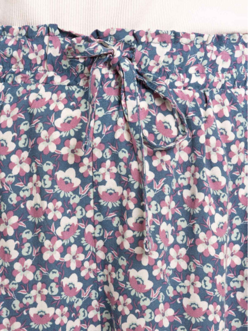 Bas de pyjama short fleuri...