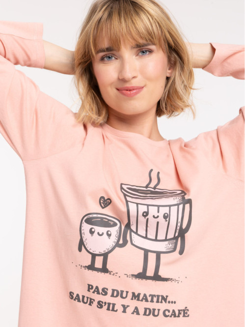 Chemise de nuit tasses de...