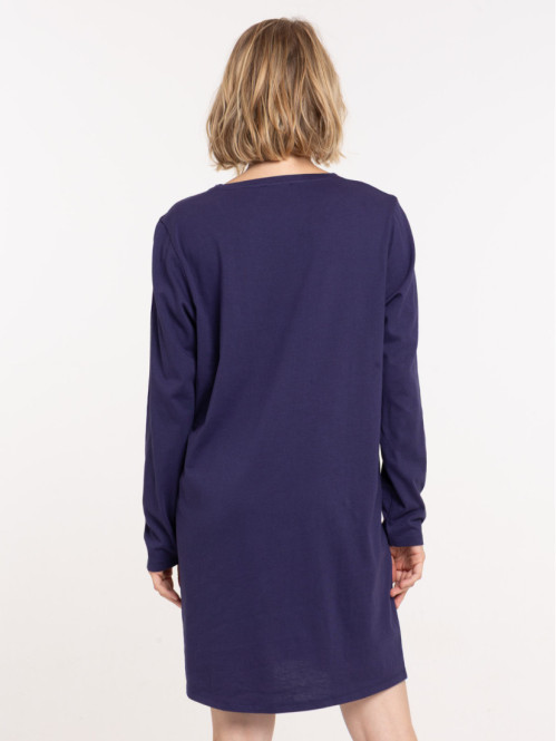 Chemise de nuit message femme