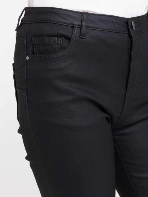 Pantalon push up noir femme