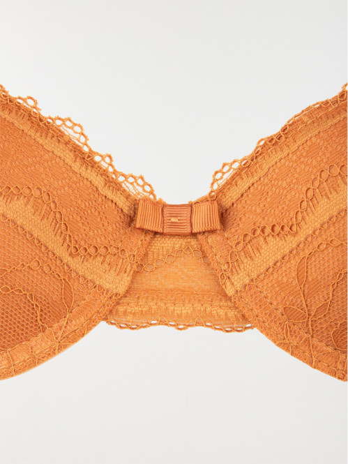 Soutien-gorge dentelle caramel (85A-95D) Soutien-gorge dentelle caramel (85A-95D)