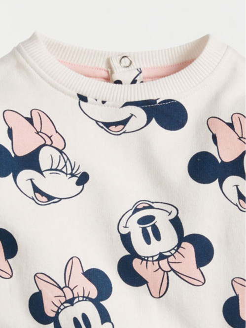 Sweat Minnie all over fille (3-36M)