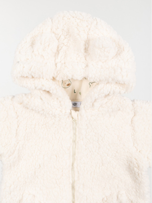 Veste douce capuche garçon (3-36M) Veste douce capuche garçon (3-36M)