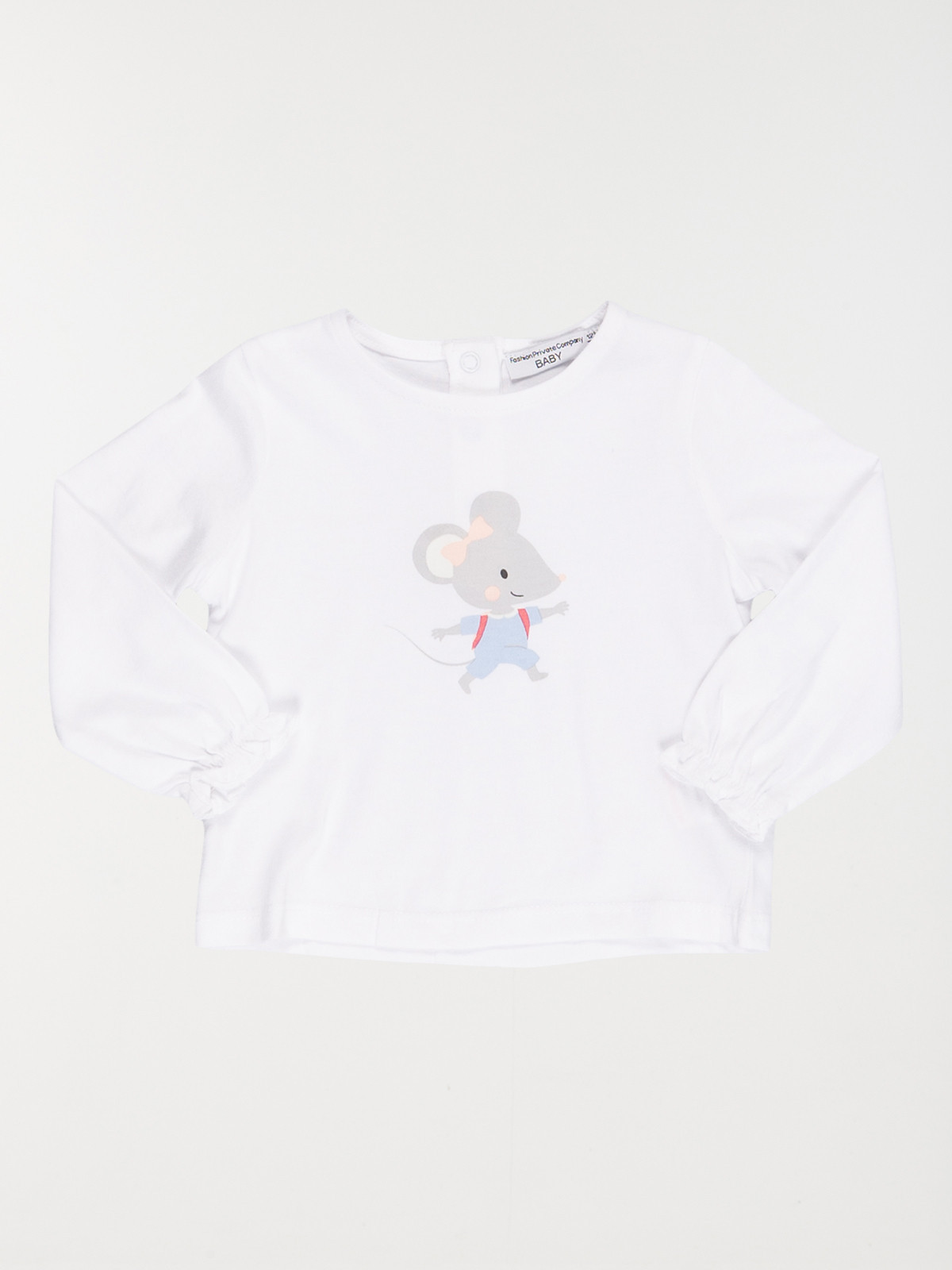 Tee-shirt motif souris fille (3-36M)