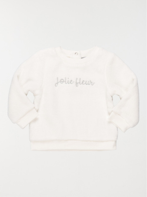 Sweat doux jolie fleur fille (3-36M)
