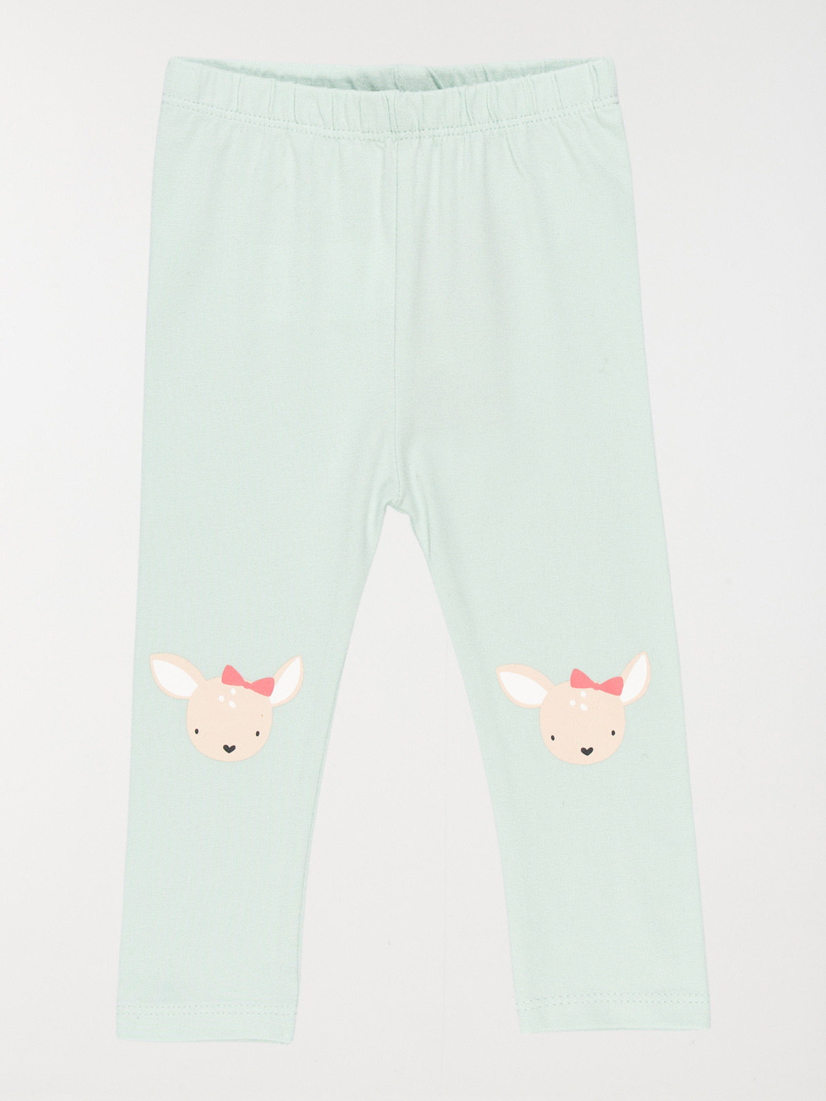 Legging motif faon amande fille (3-36M)
