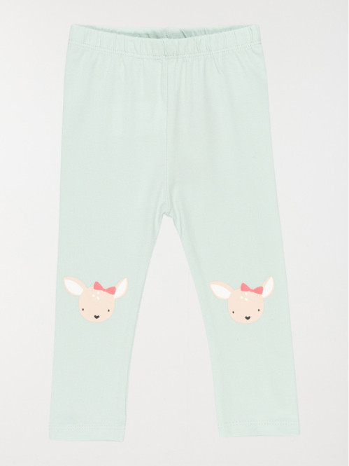 Legging motif faon amande...