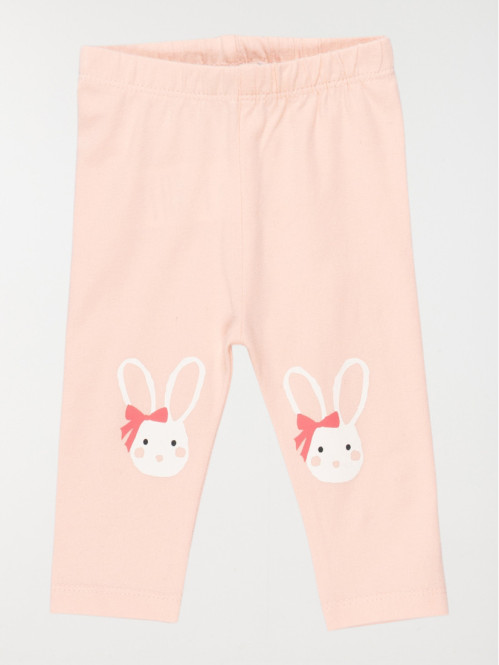 Legging motif lapin fille (3-36M)