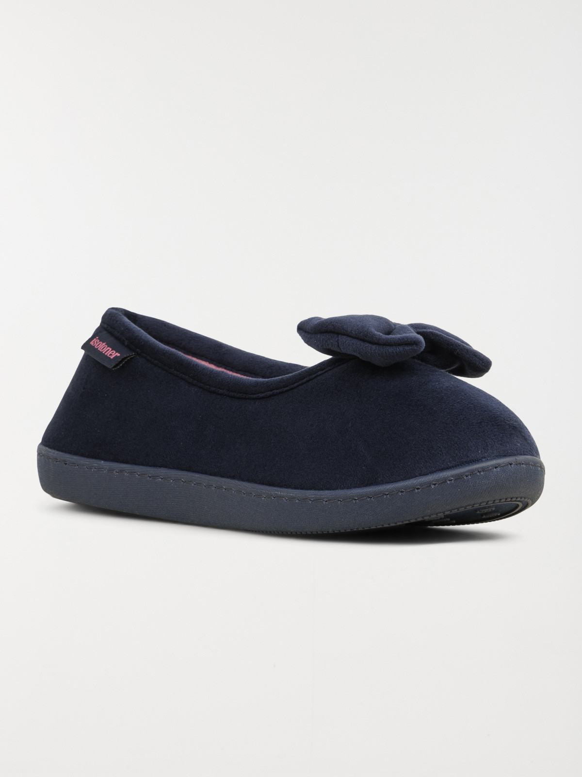 Chaussons noeud Isotoner femme (36-41)