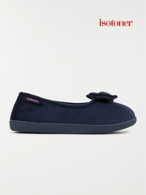Chaussons noeud Isotoner femme (36-41)
