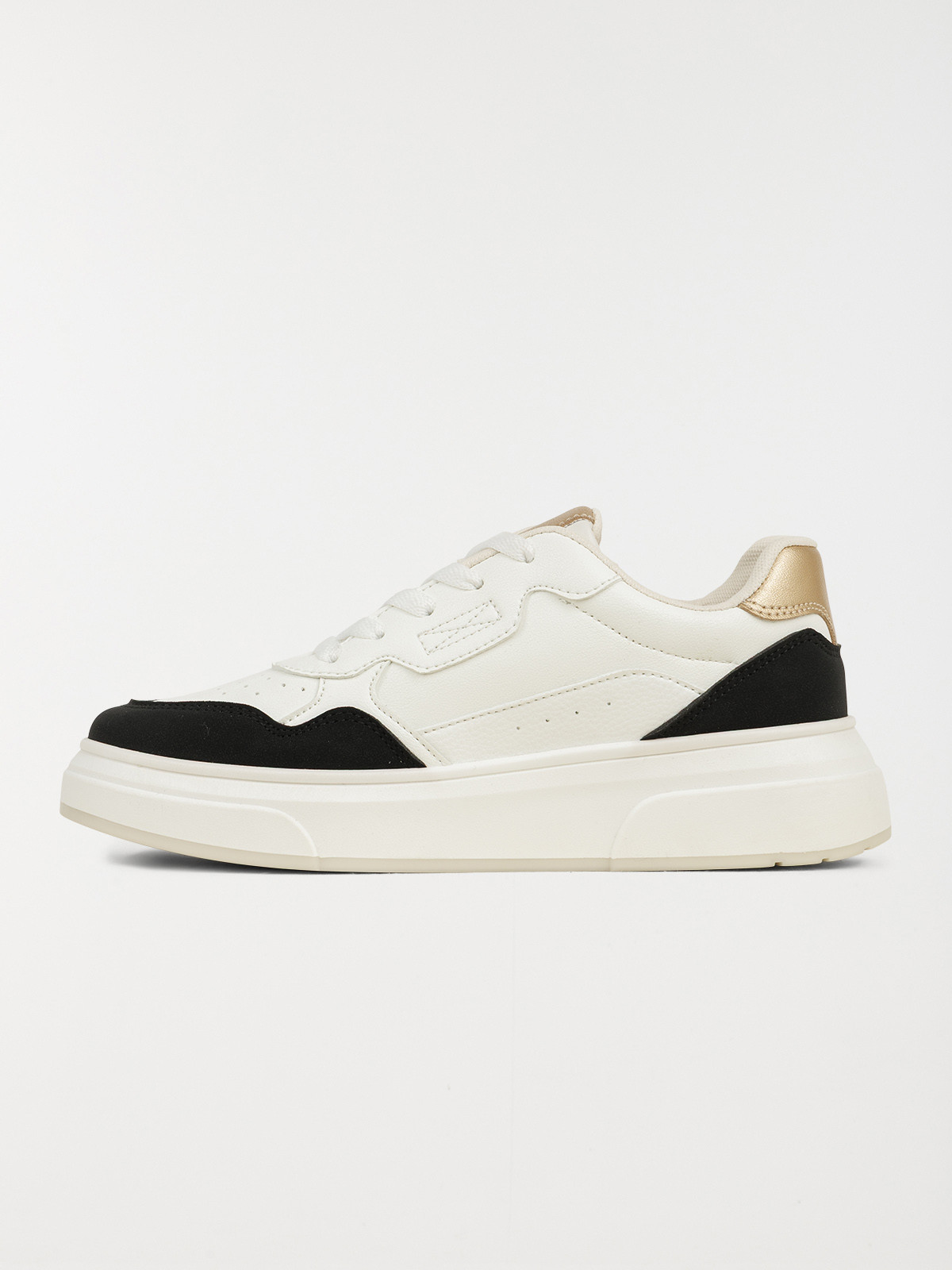 Baskets basses blanches femme (36-41)