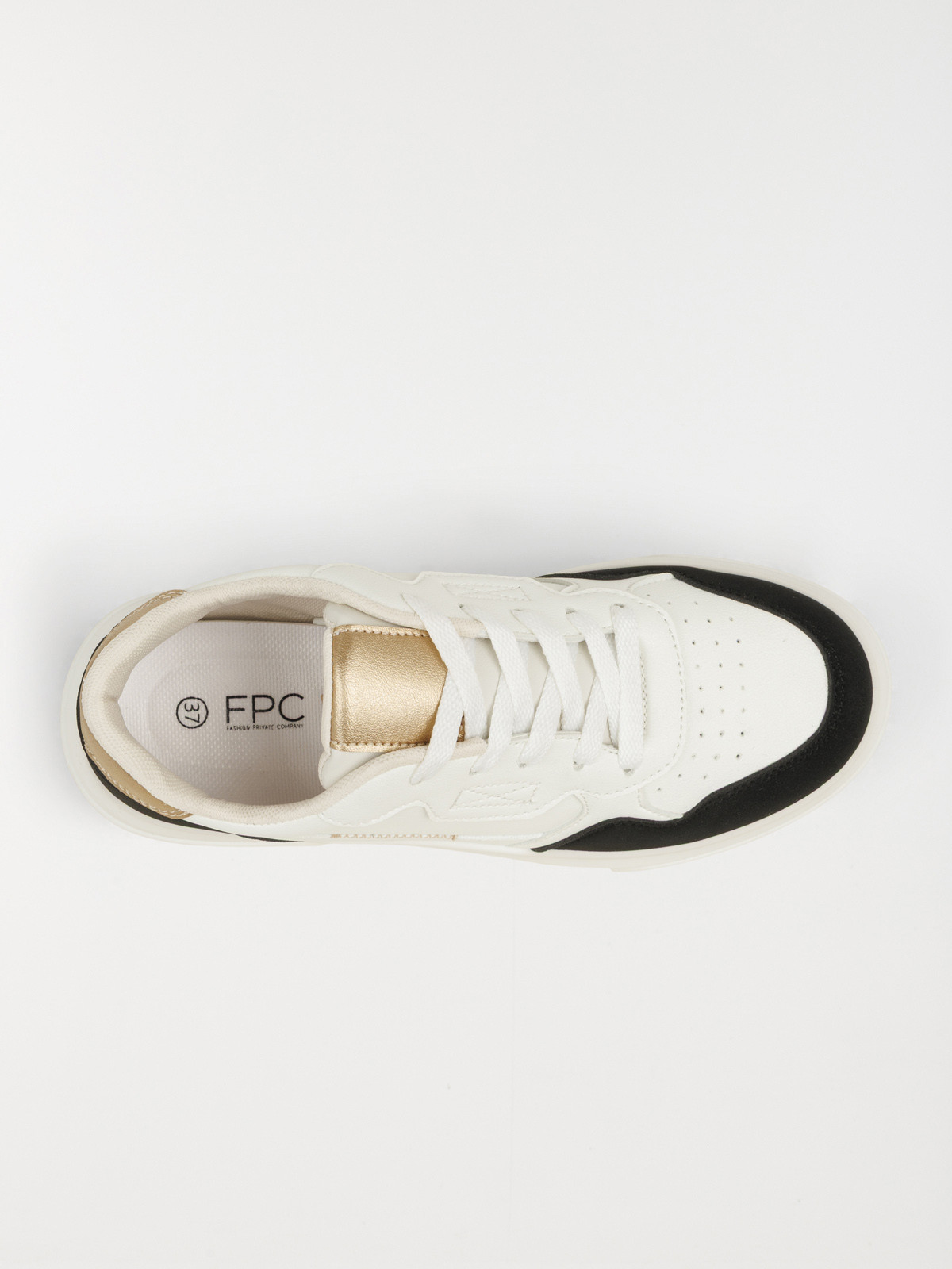 Baskets basses blanches femme (36-41)