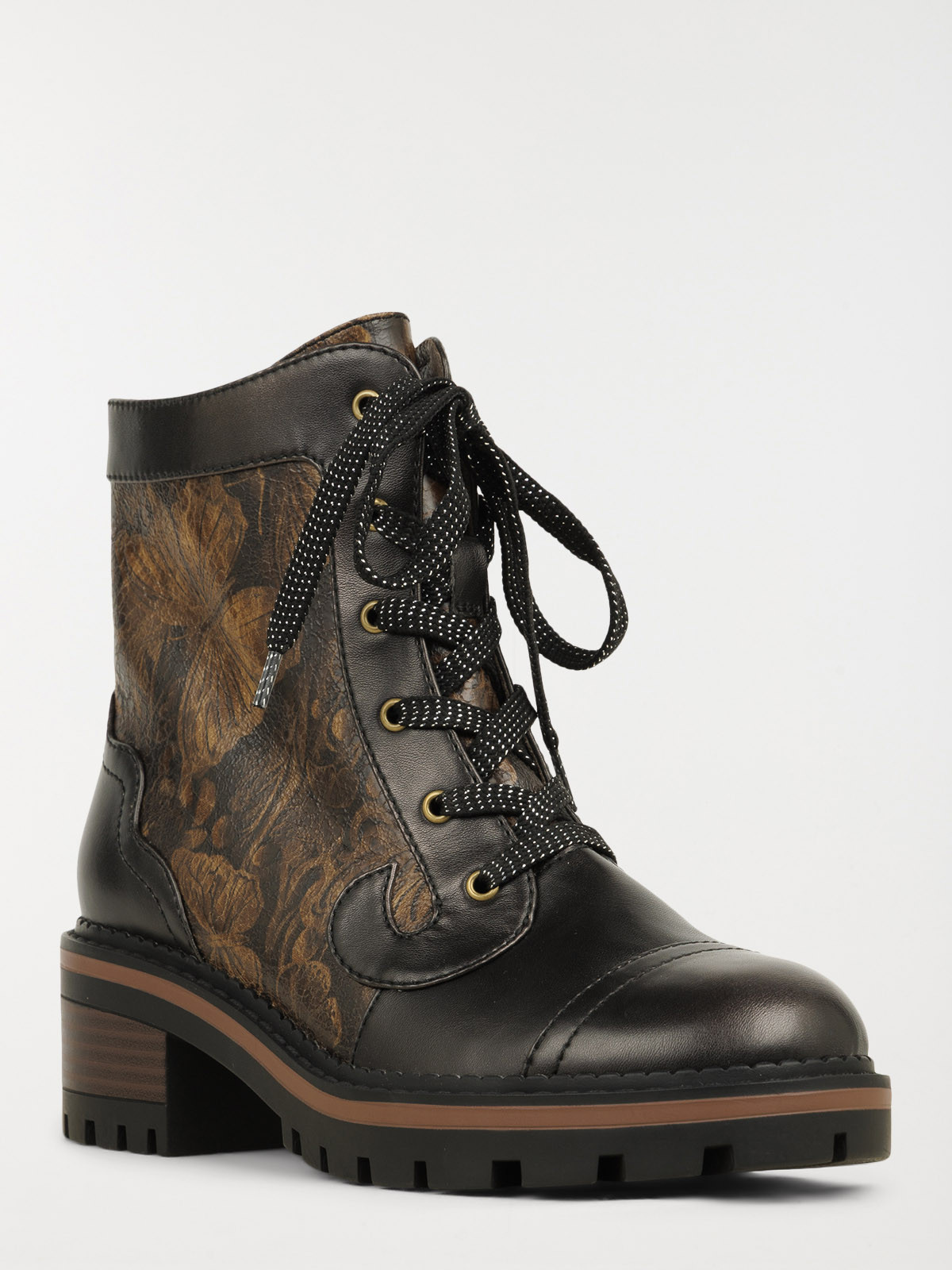 Bottines à talon papillons femme (36-41)