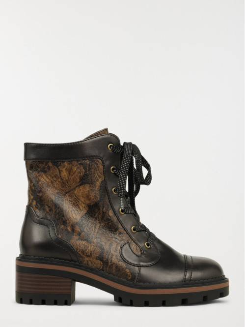 Bottines à talon papillons...