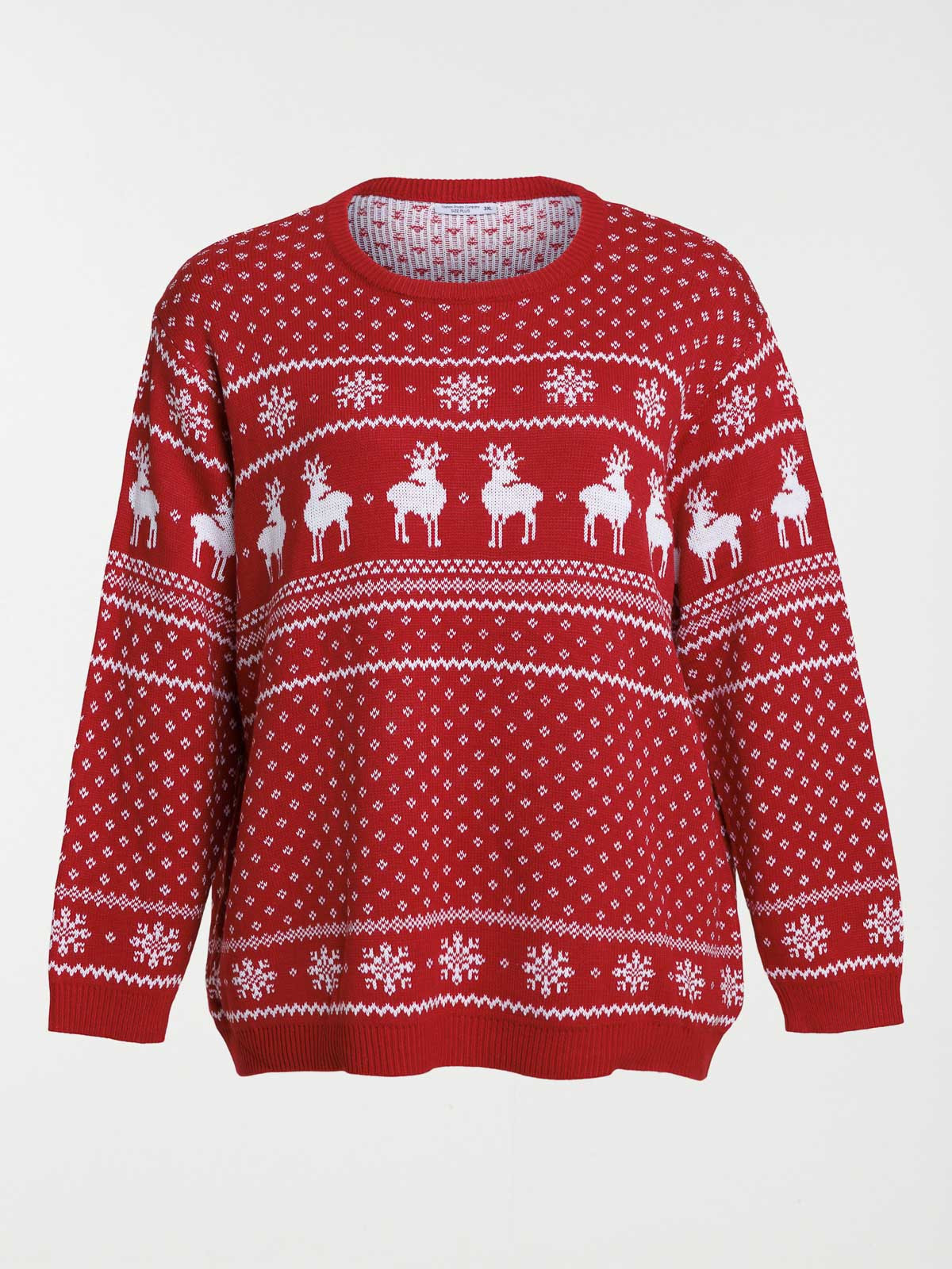 Pull de Noël grande taille femme