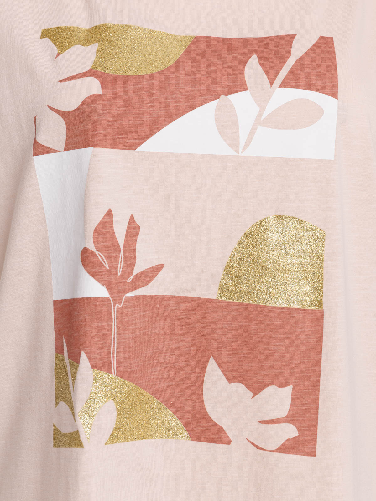 T-shirt motif grande taille femme