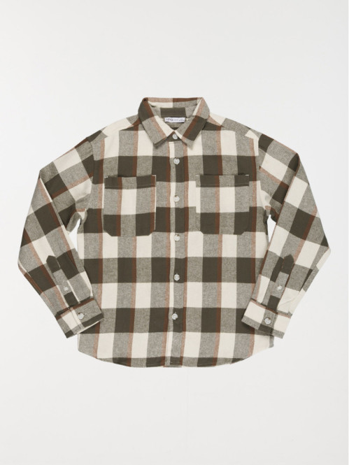 Chemise à carreaux garçon (XXS-M)
