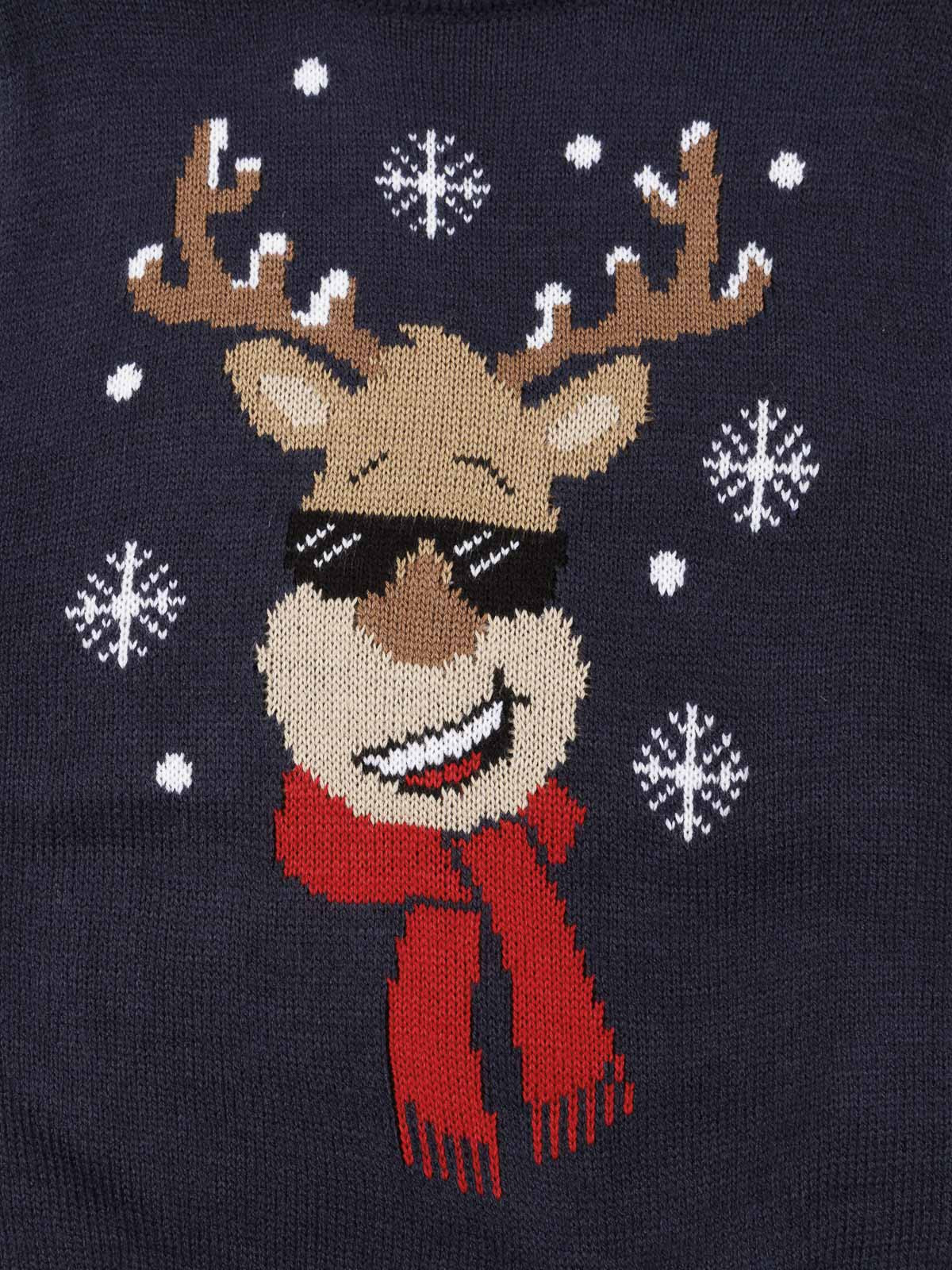 Pull Noël tête de cerf garçon (3-12A) Pull Noël tête de cerf garçon (3-12A)