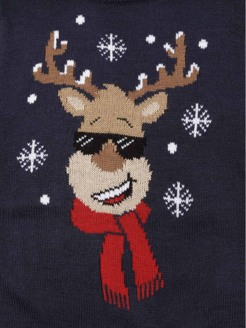 Pull Noël tête de cerf garçon (3-12A) Pull Noël tête de cerf garçon (3-12A)