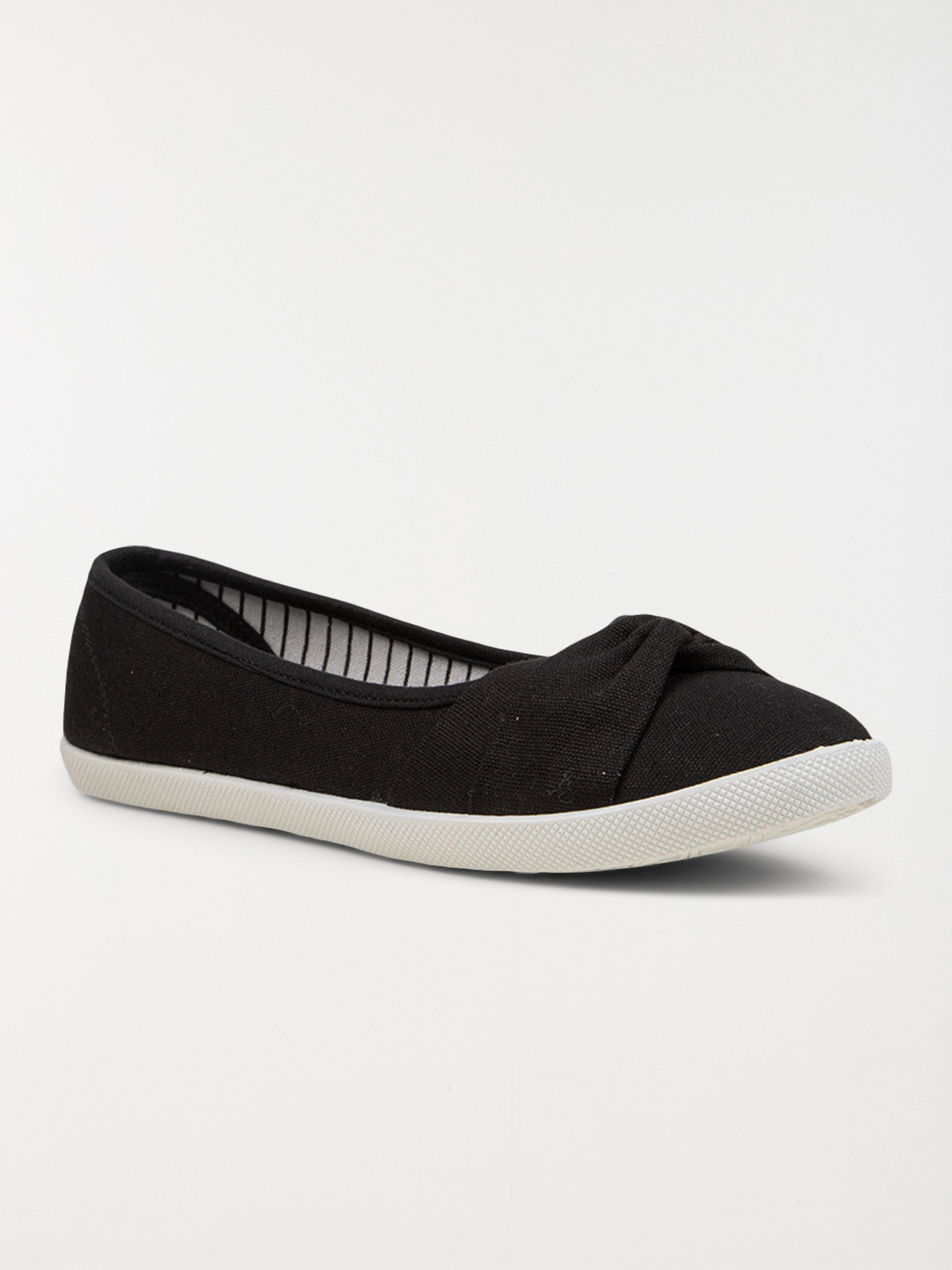 Tennis toile noire femme (37-42)